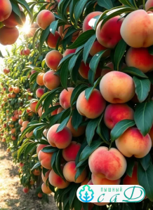 Персик "ВЛАДИМИР" инжирный (срок созревания август)